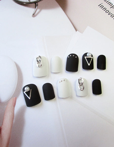Matte Fake nails Nailing With Glue Nail Art Accessories