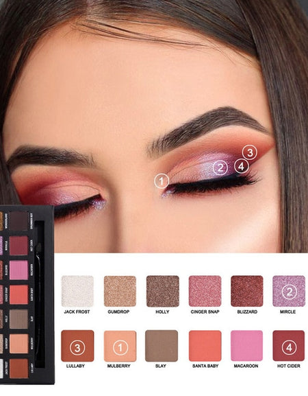 14 Colors Eye Shadow Makeup For All Skin Types