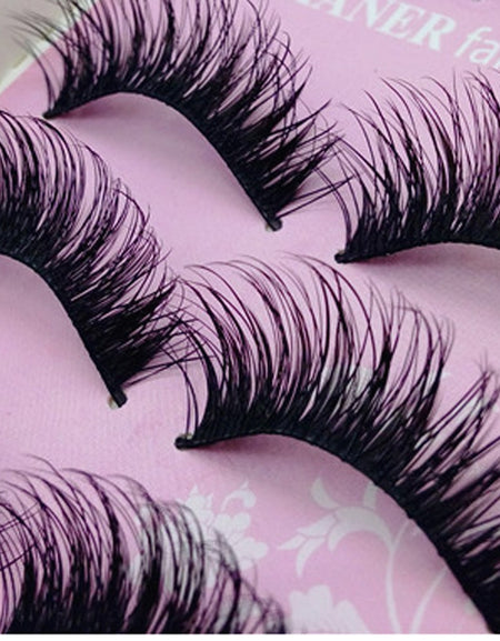 pair natural false eyelashes