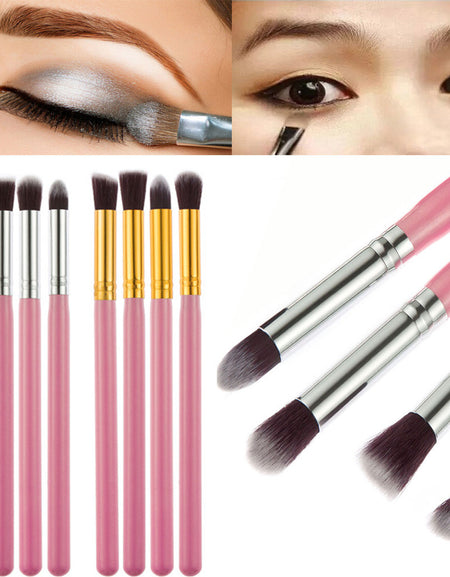 Eye Makeup Brushes Set Pink