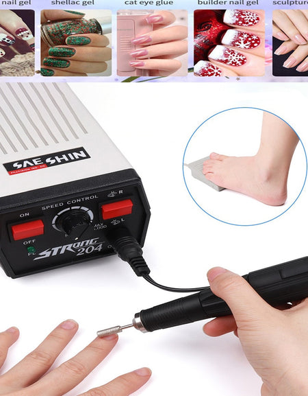 Electric Nail Drill Machine Manicure Pedicure