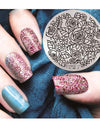 Nail Art christmas stamping