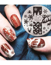 Nail Art christmas stamping