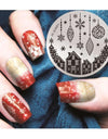 Nail Art christmas stamping