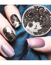 Nail Art christmas stamping