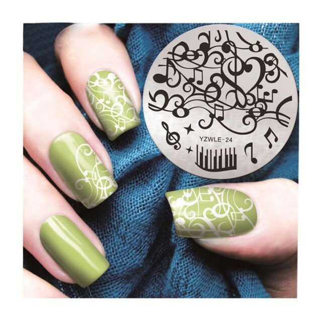 Nail Art christmas stamping