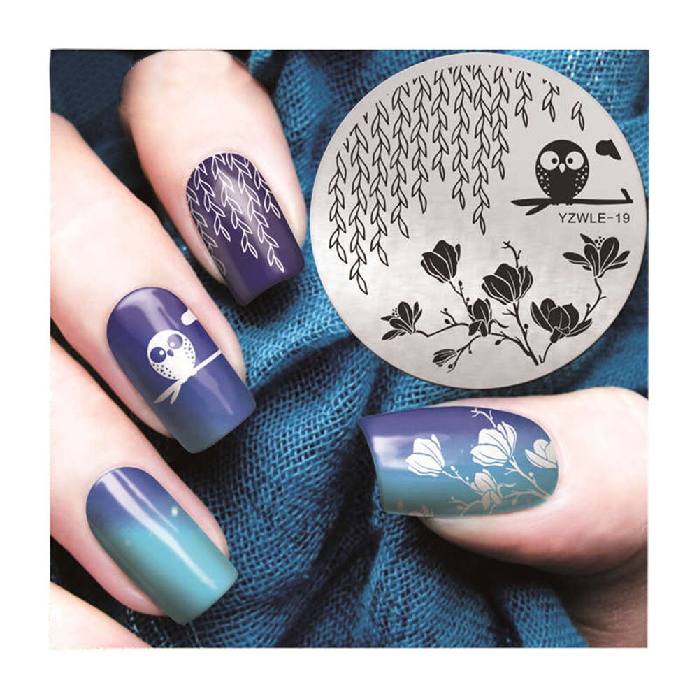 Nail Art christmas stamping