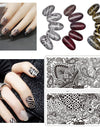 Nail Art Image Stamp Manicure Template Pattern