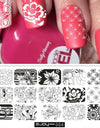 Nail Art Image Stamp  Manicure Template Hehe Series nail