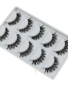 Natural 5 Pair/Lot Crisscross False Eyelashes