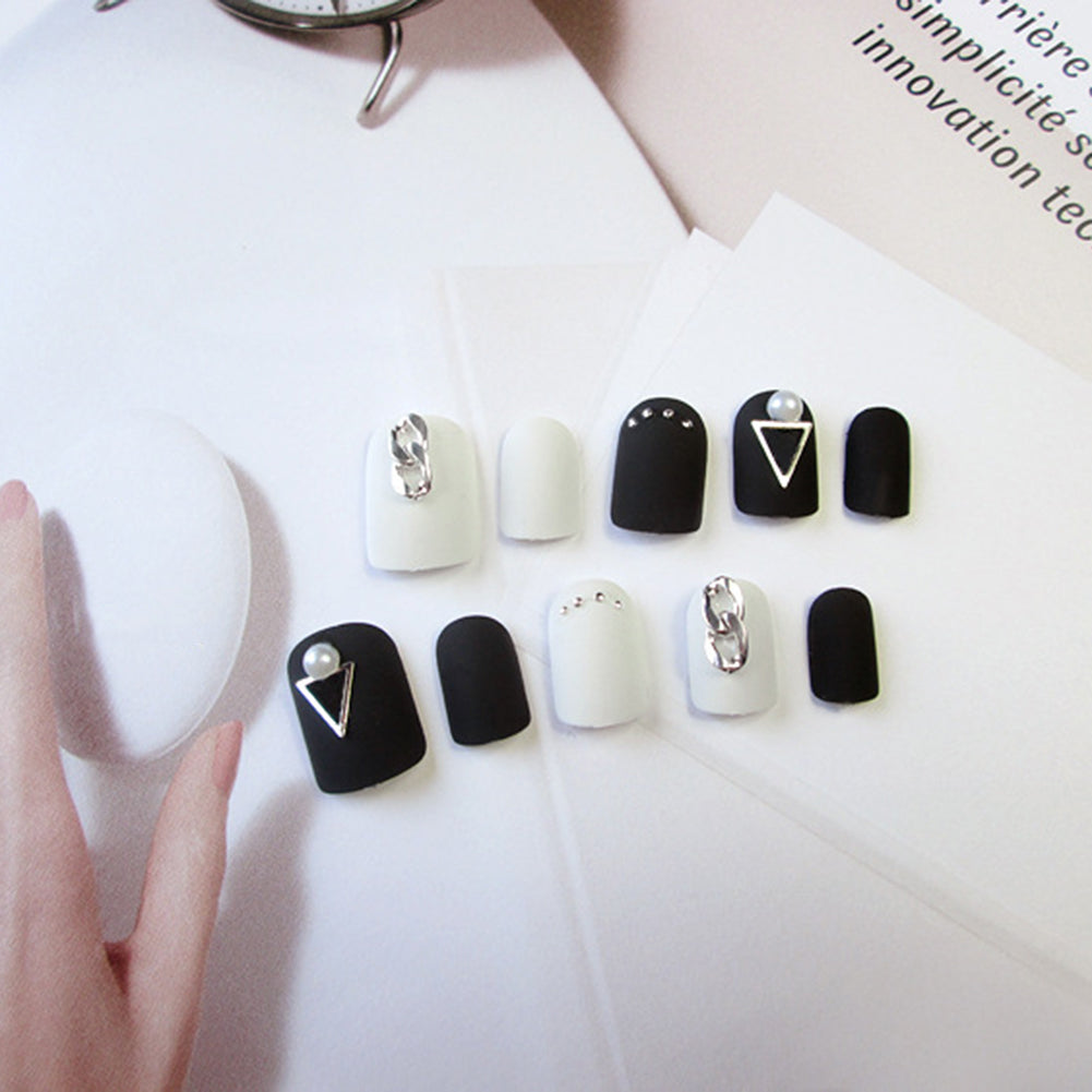 Matte Fake nails Nailing With Glue Nail Art Accessories