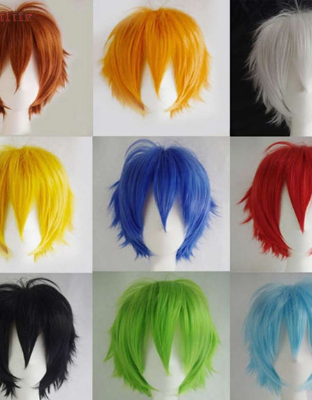 Men Boys Party Wig Synthetic