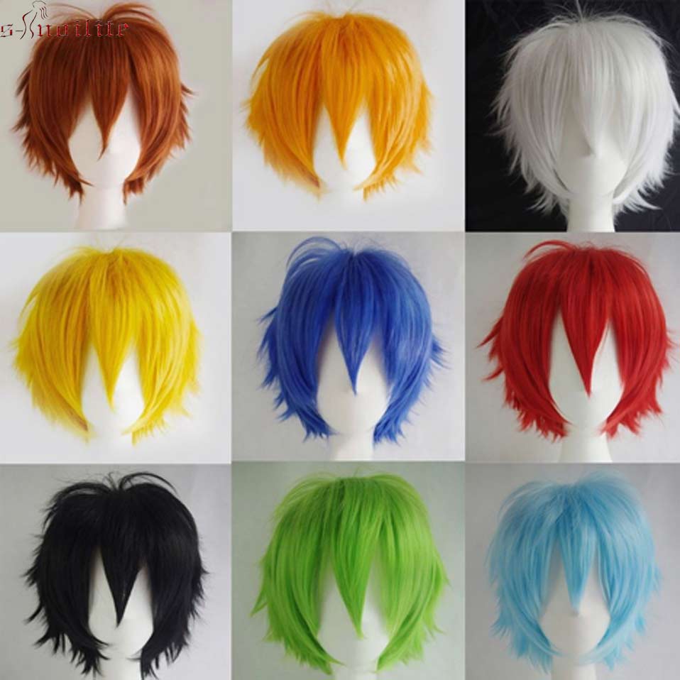 Men Boys Party Wig Synthetic