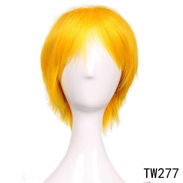 Men Boys Party Wig Synthetic