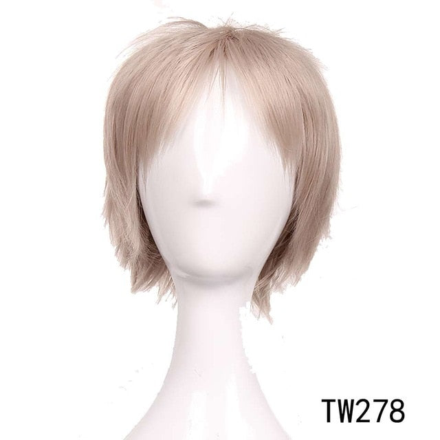 Men Boys Party Wig Synthetic