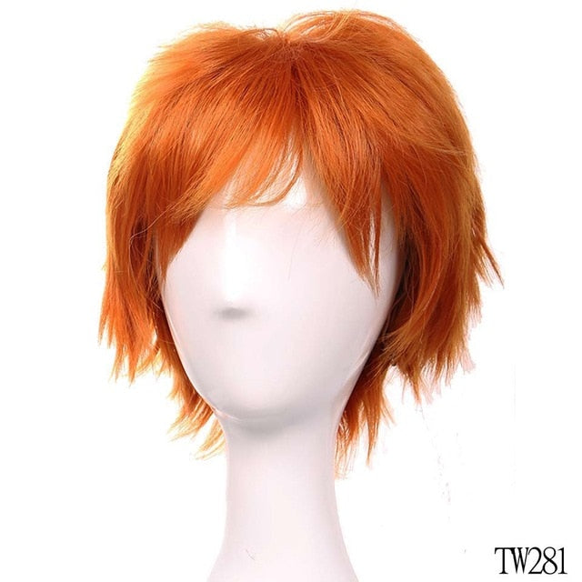 Men Boys Party Wig Synthetic