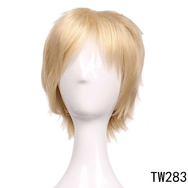 Men Boys Party Wig Synthetic