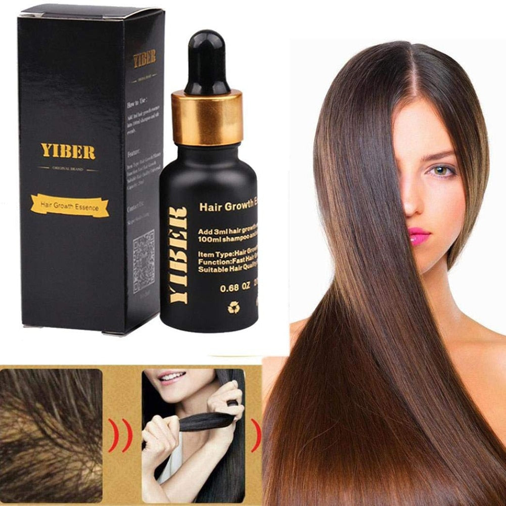 Natural Extract Essence Hair Growth Serum Oil