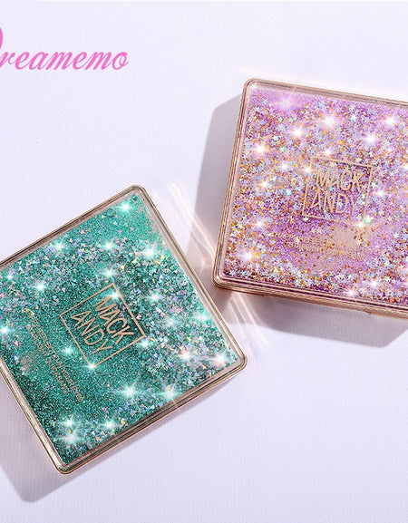 12 Color Glitter Eyeshadow Matte Shimmer Pigmented