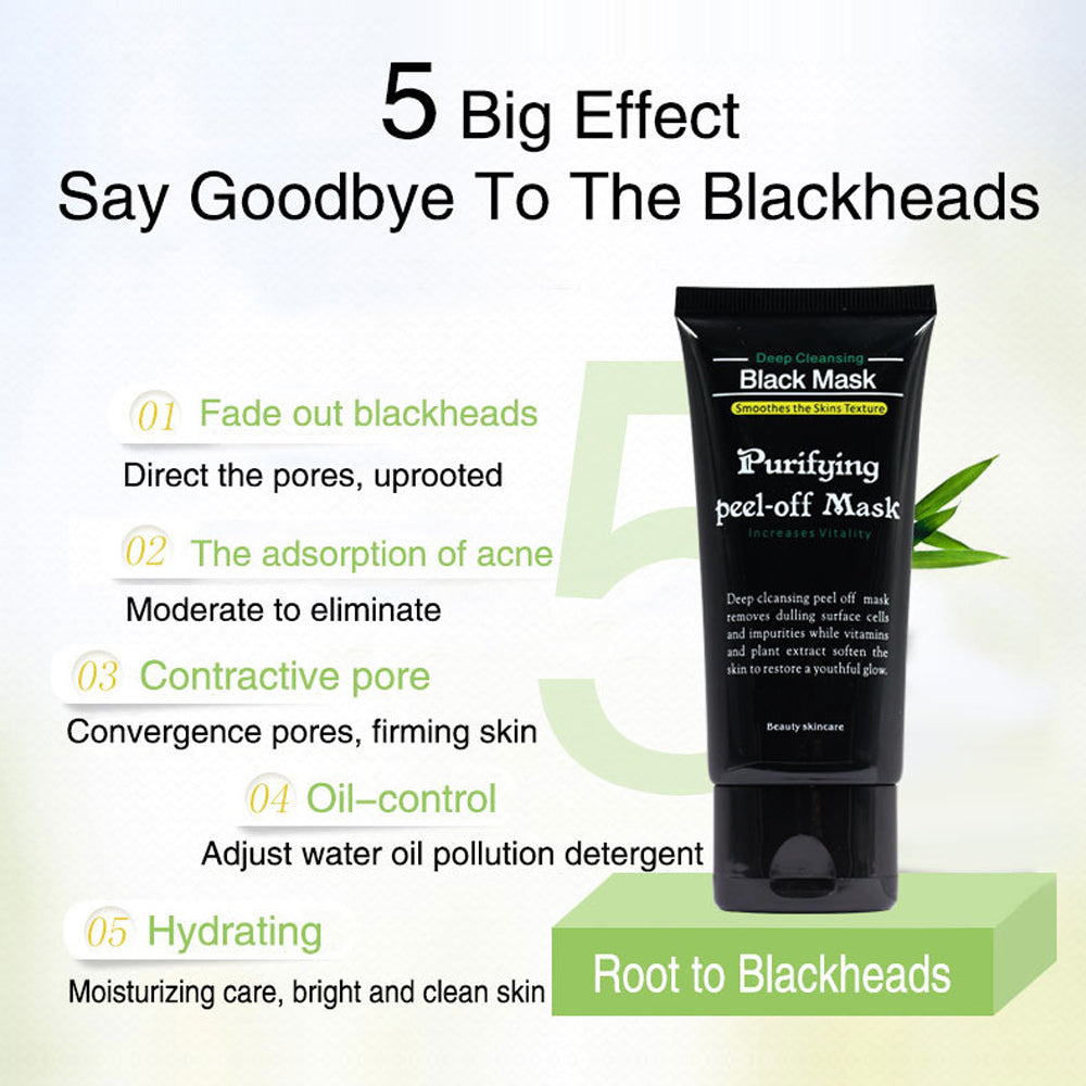 Black Mask Bamboo Charcoal Blackhead Removal