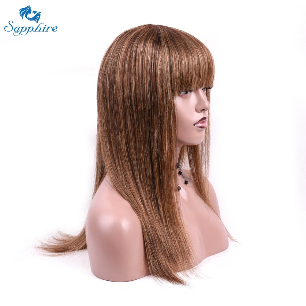 hair straight style full lace