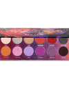 12 Color Plum Eyeshadow Pallete Glitter Shimmer Matte