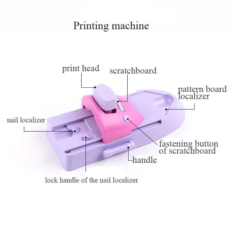 Nail Art Printer Printing Manicure