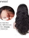 Lace Frontal Wig Natural Hairline With Baby Hair Remy Hair Extension