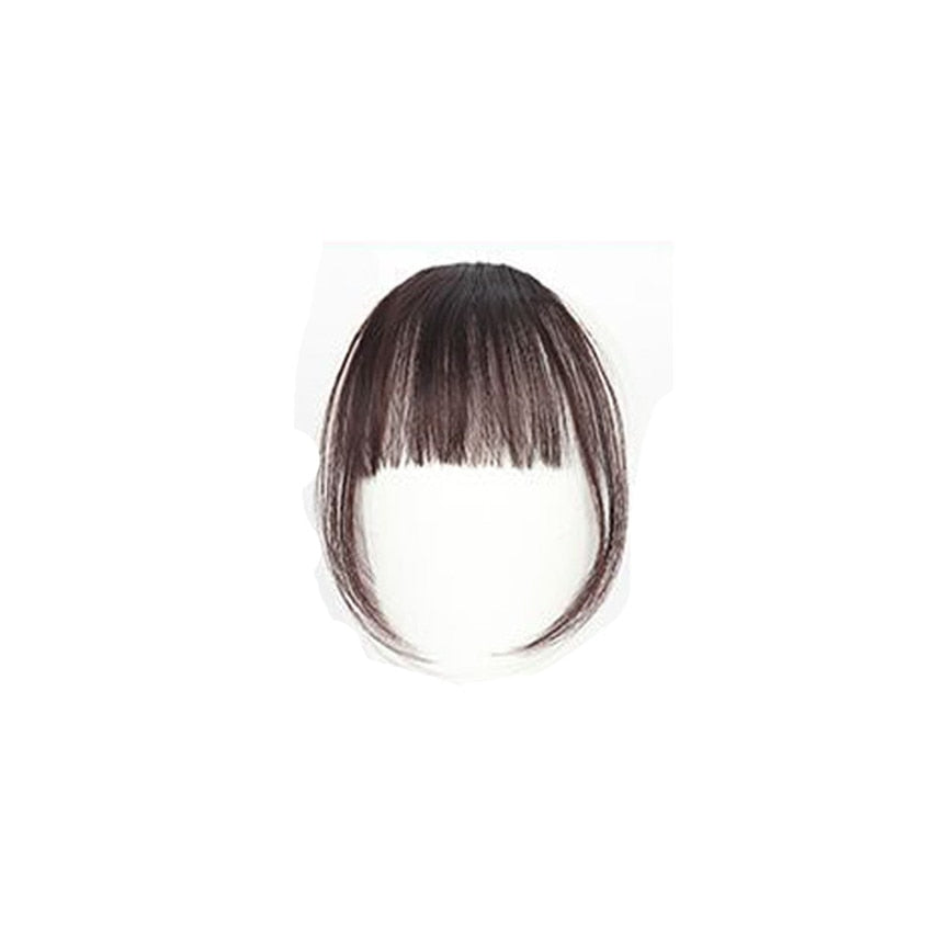 Hair Extension Piece Thin with Mini wig air horns lengthen bangs   X