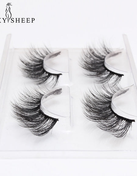pairs natural false eyelashes