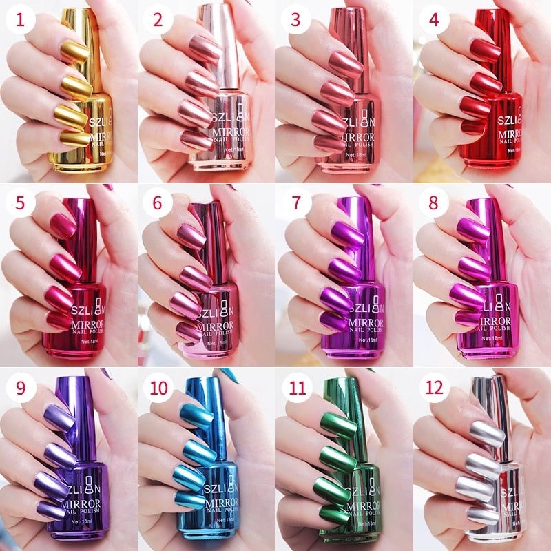 Titanium Nail Polish 12 Colors