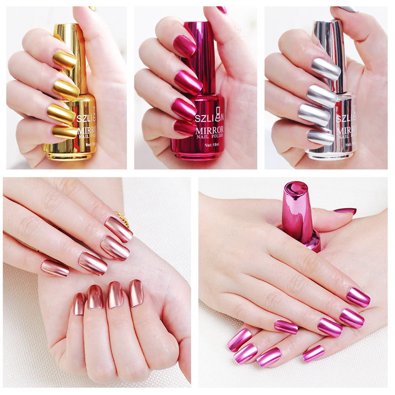 Titanium Nail Polish 12 Colors