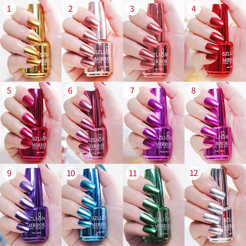Titanium Nail Polish 12 Colors