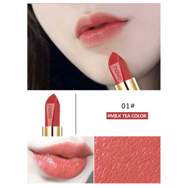 Waterproof glossy lipstick