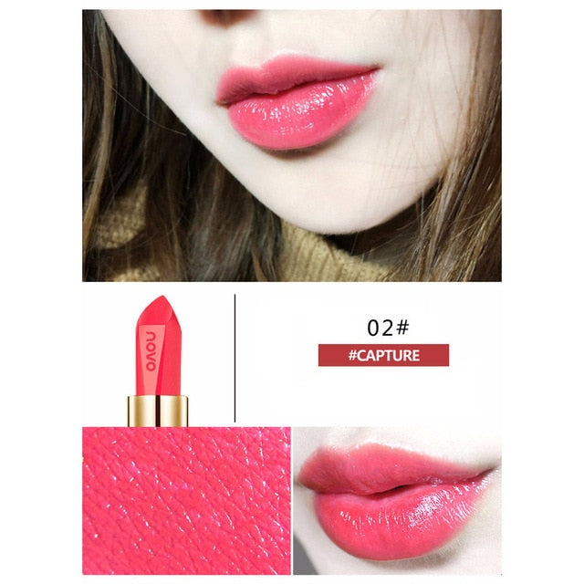Waterproof glossy lipstick