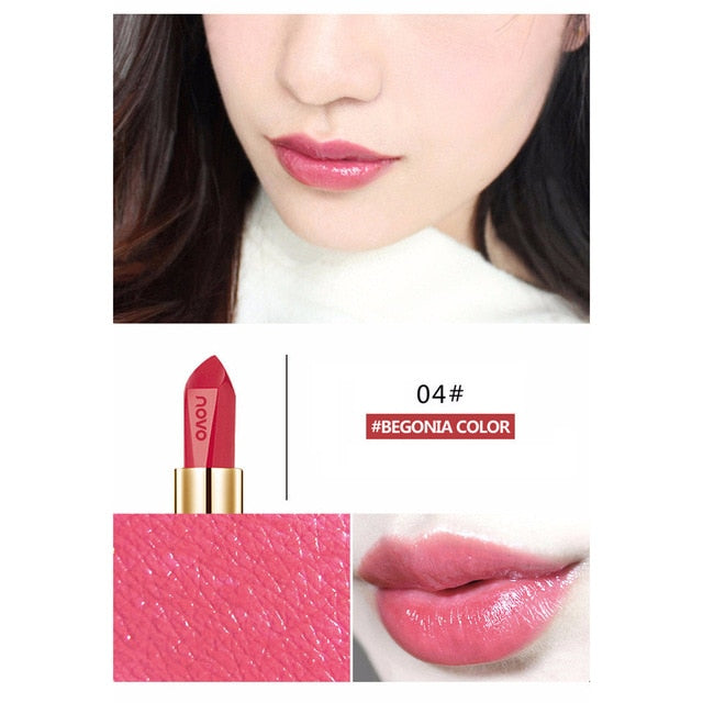 Waterproof glossy lipstick