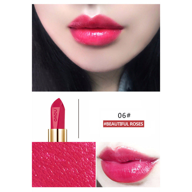 Waterproof glossy lipstick