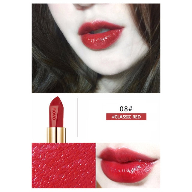 Waterproof glossy lipstick