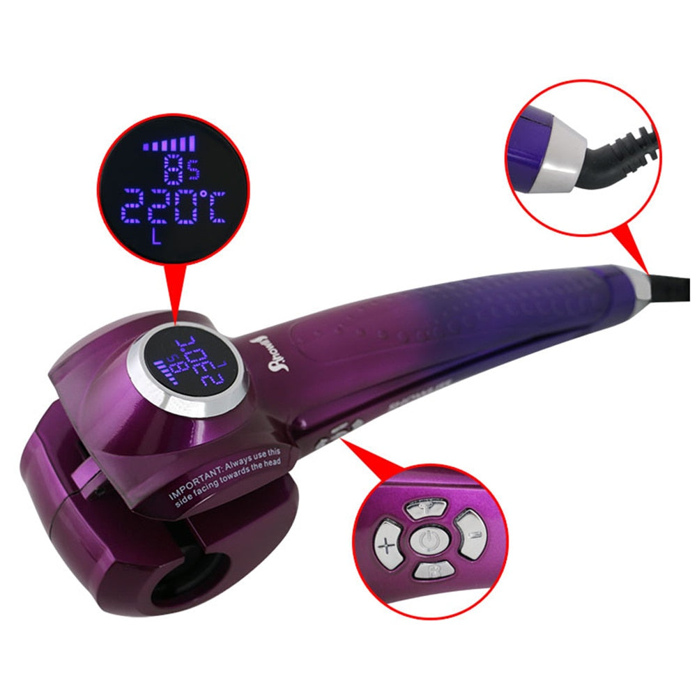 LCD Pro Hair Curler Styler