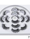 pairs Faux 3D Mink Lashes Natural Long False Eyelashes