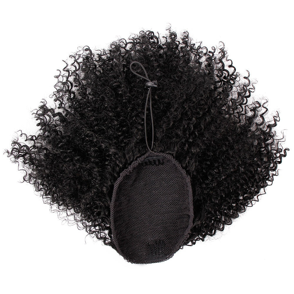 Curly Ponytail Afro Kinky Hair Extension