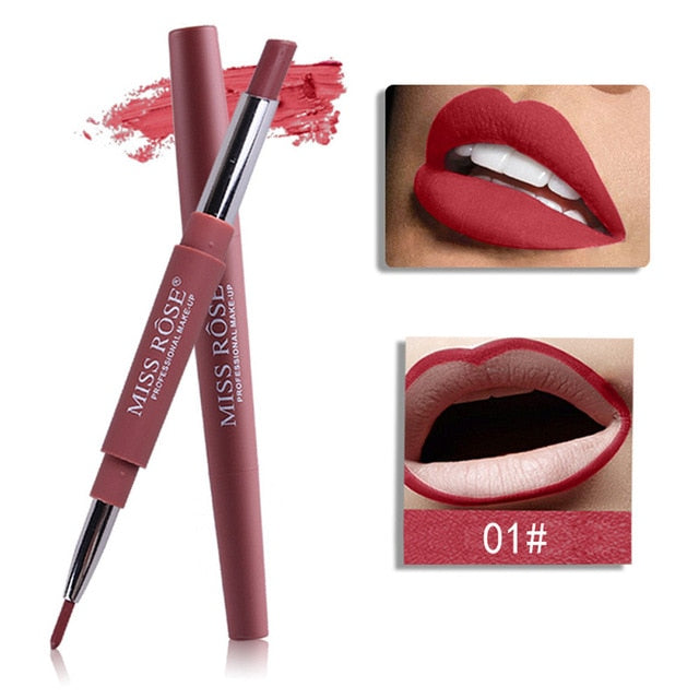Matte Lipstick Double-end Lasting