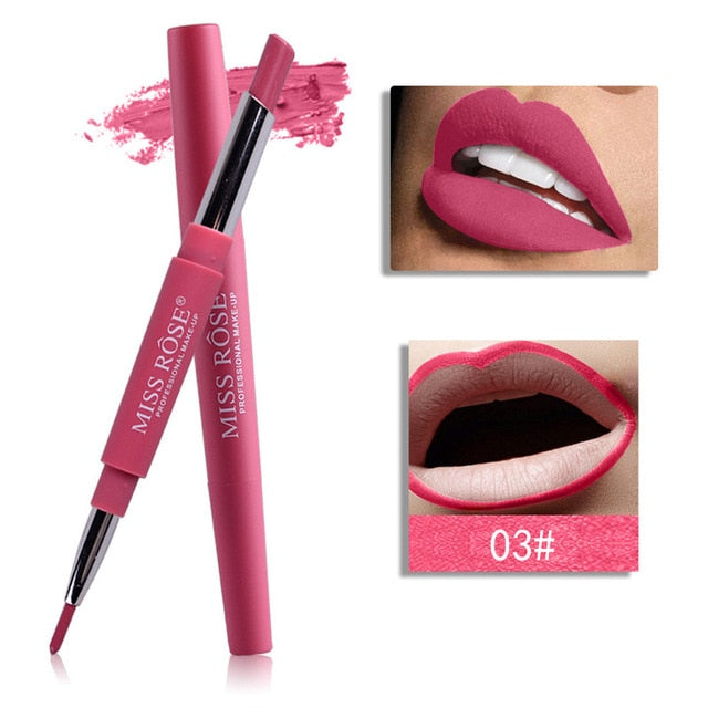 Matte Lipstick Double-end Lasting