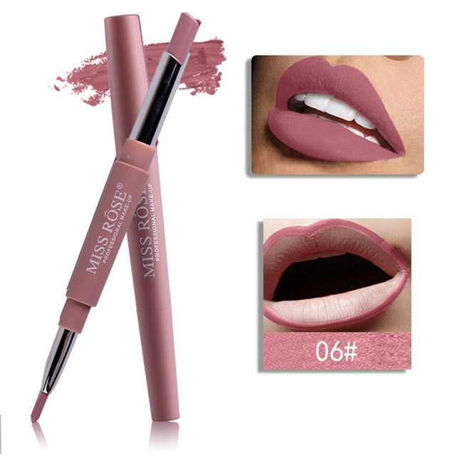 Matte Lipstick Double-end Lasting