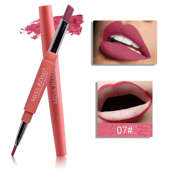 Matte Lipstick Double-end Lasting