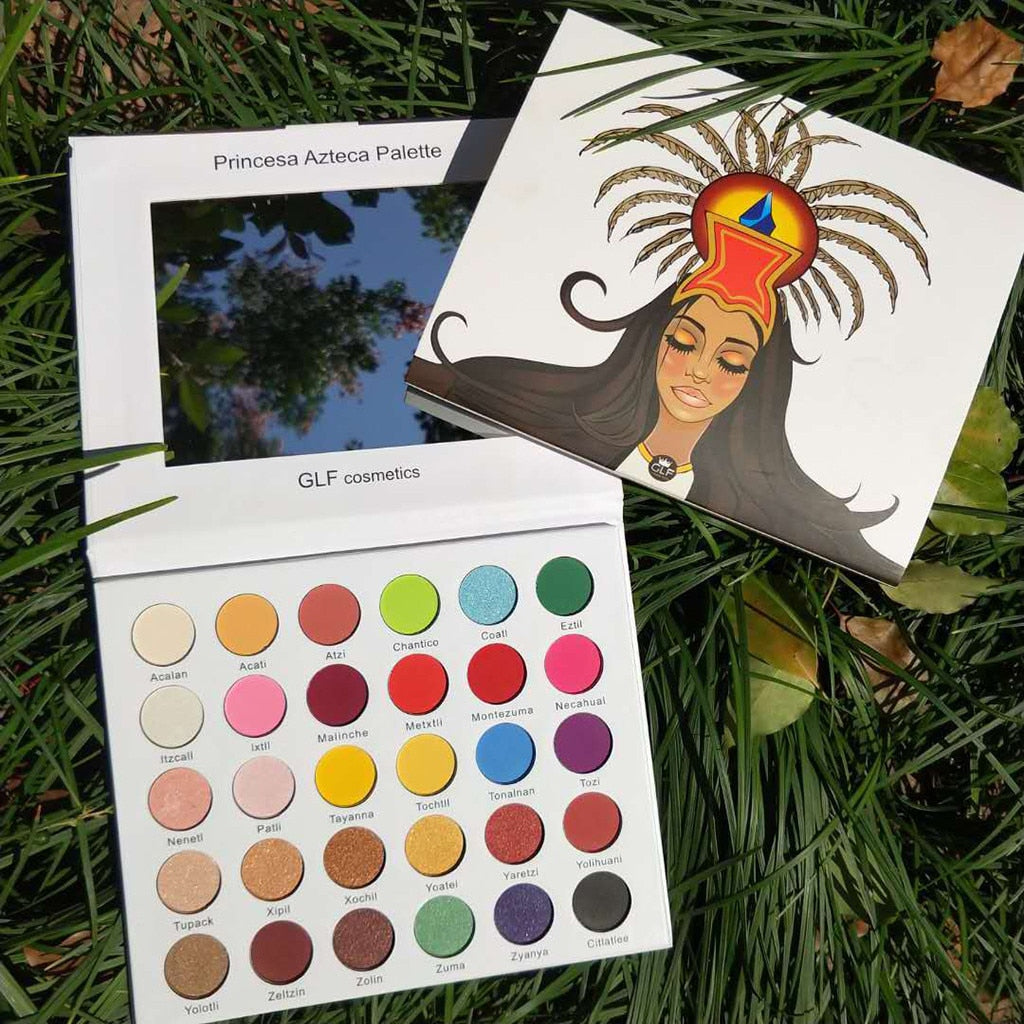 eyeshadow pallete Shimmer Glitter  Makeup far paleti paleta sombra de olho