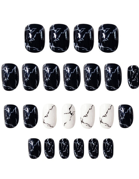 New Toe False Nails French Long Nail