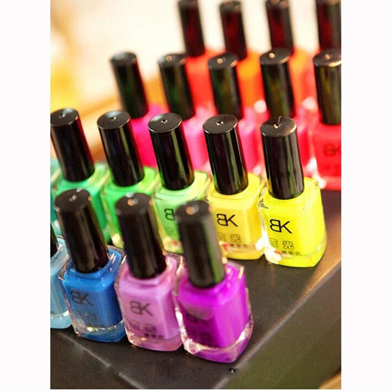 20 colors Gel Nail Polish for Glow in Dark