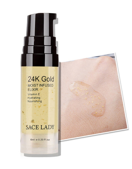 Gold Elixir Oil for Face Makeup Primer
