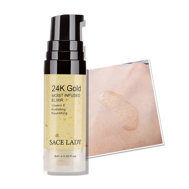 Gold Elixir Oil for Face Makeup Primer
